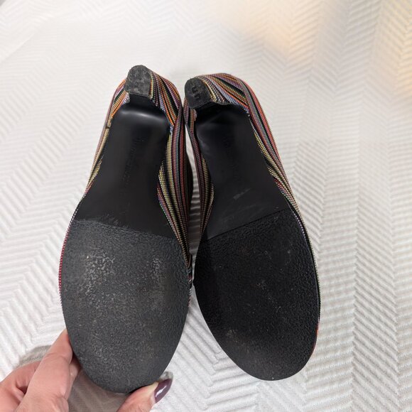 United Nude Fold Mid Multicolour Ankle Boots Size 39 8.5 Booties - Picture 6 of 9